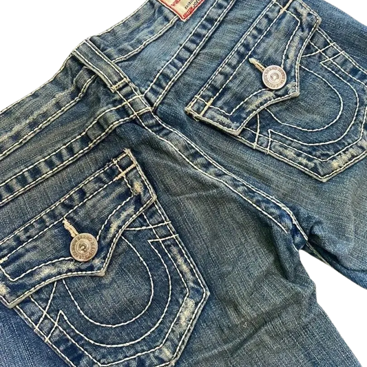 McBling Straight High Waist Denim